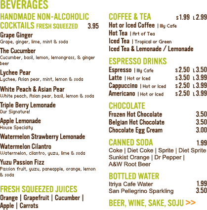 Beverages