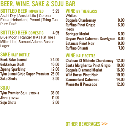 Beverages